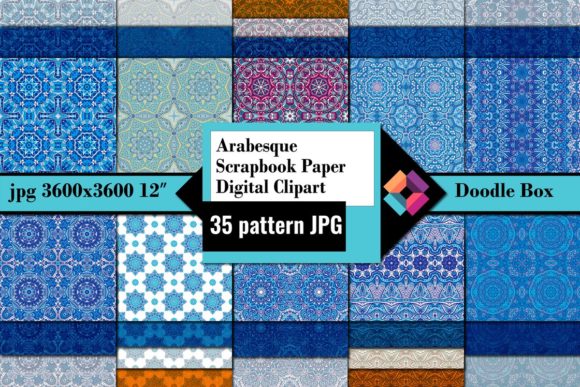 Download Arabesque Scrapbook Paper - Scrapbook paper Collection